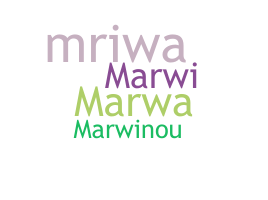 Παρατσούκλι - Marwa