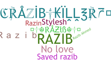 Παρατσούκλι - Razib