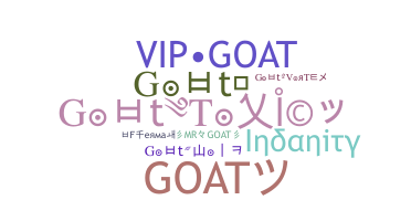 Παρατσούκλι - goat