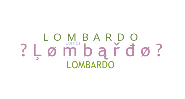 Παρατσούκλι - Lombardo