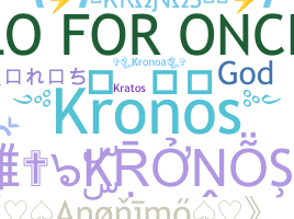Παρατσούκλι - Kronos