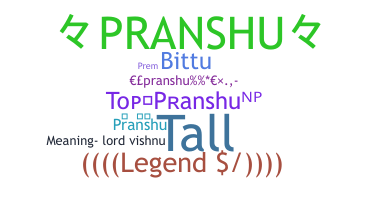 Παρατσούκλι - pranshu
