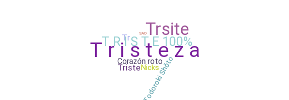 Παρατσούκλι - Tristeza