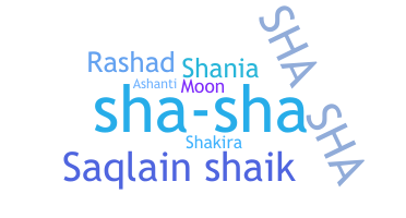 Παρατσούκλι - Shasha
